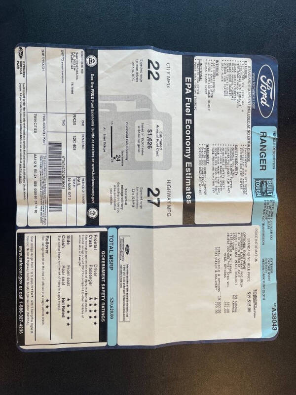 2010 Ford Ranger XL