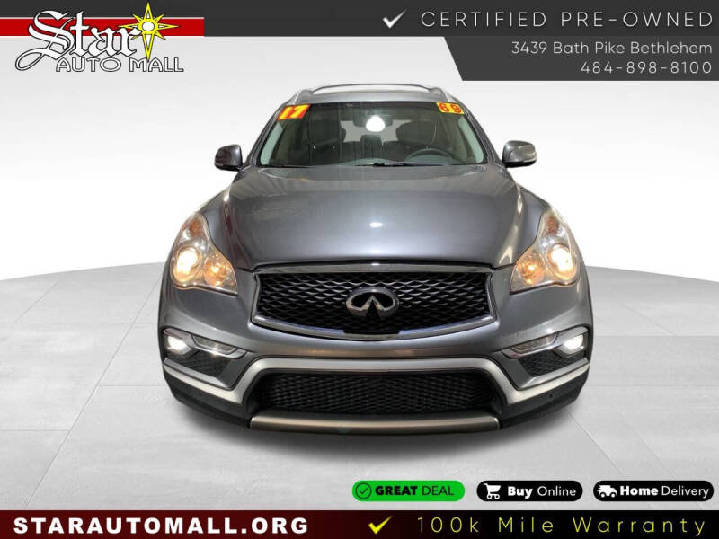 2017 Infiniti QX50 for sale at STAR AUTO MALL 512 in Bethlehem PA