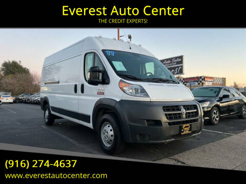 2017 RAM ProMaster for sale at Everest Auto Center in Sacramento CA
