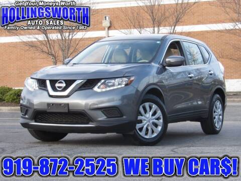 2015 Nissan Rogue for sale at Hollingsworth Auto Sales in Raleigh NC