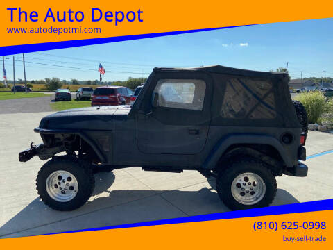 1997 Jeep Wrangler for sale at The Auto Depot in Mount Morris MI