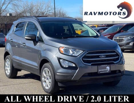 2018 Ford EcoSport for sale at RAVMOTORS- Burnsville in Burnsville MN