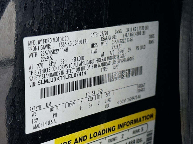 2020 Lincoln Navigator L Reserve