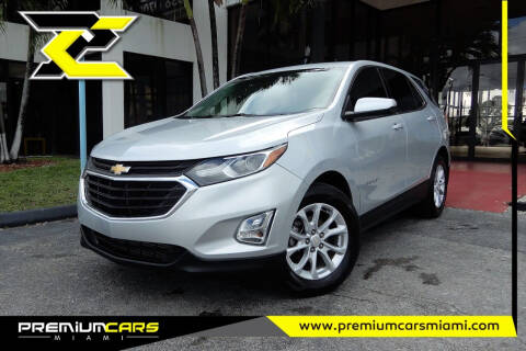 2018 Chevrolet Equinox for sale at Premium Cars of Miami in Miami FL