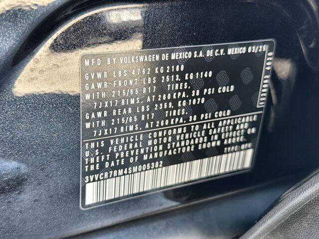 2025 Volkswagen Tiguan S