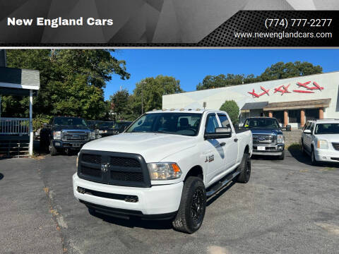 2013 RAM 2500 for sale at New England Cars in Attleboro MA