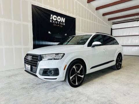 2019 Audi Q7 for sale at Icon Exotics LLC in Houston TX