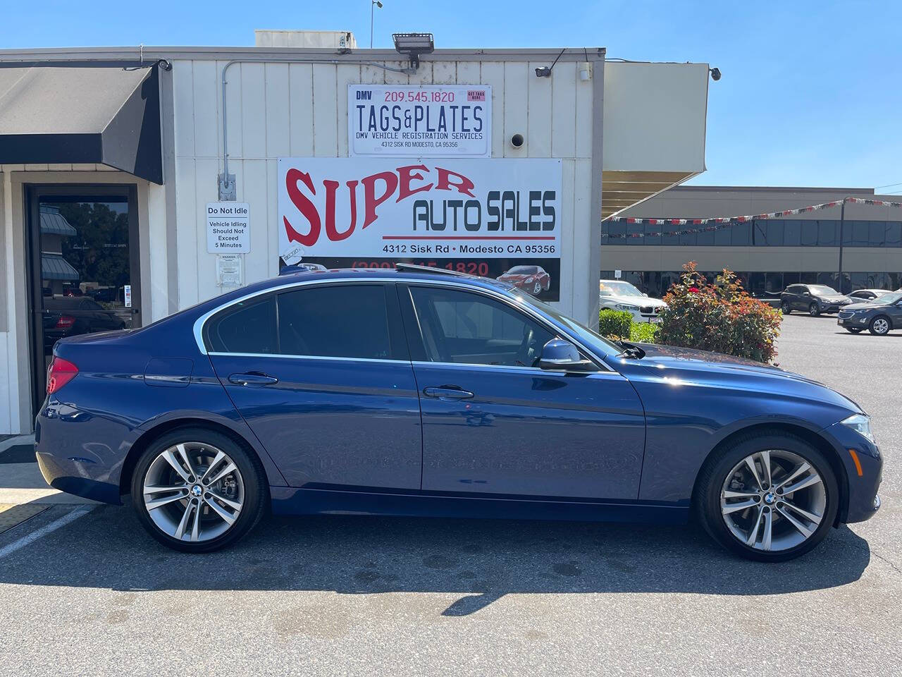 2017 BMW 3 Series for sale at Super Auto Sales Modesto in Modesto, CA