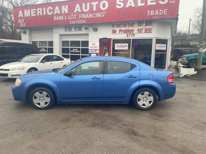 2008 Dodge Avenger for sale at American Auto Sales, LLC in Nashville TN