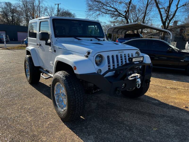 2014 Jeep Wrangler for sale at The Auto Lot and Cycle in Nashville TN