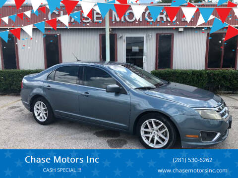 2012 Ford Fusion for sale at Chase Motors Inc in Stafford TX