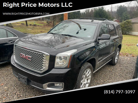2015 GMC Yukon for sale at Right Price Motors LLC in Cranberry Twp PA