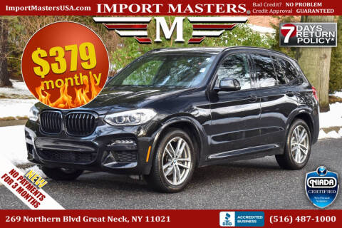 2021 BMW X3 for sale at Import Masters in Great Neck NY