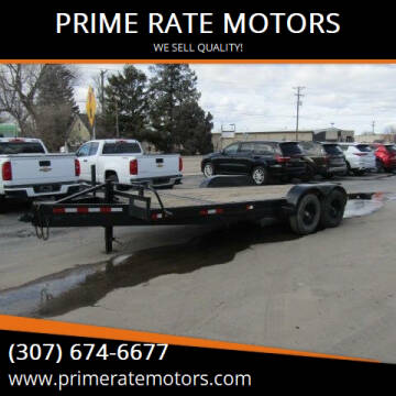 2007 Diamond-T 20FT TILT DECK TRAILER for sale at PRIME RATE MOTORS in Sheridan WY