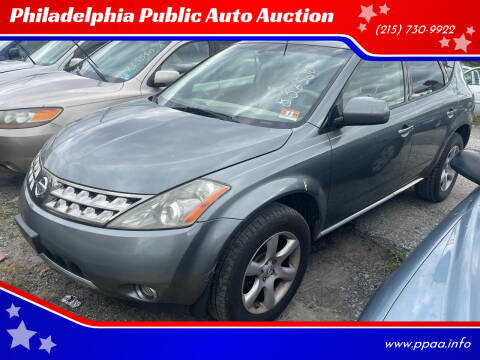 2007 Nissan Murano for sale at Philadelphia Public Auto Auction in Philadelphia PA