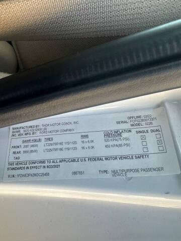 2022 Thor Motor Coach FOUR WINDS 22B