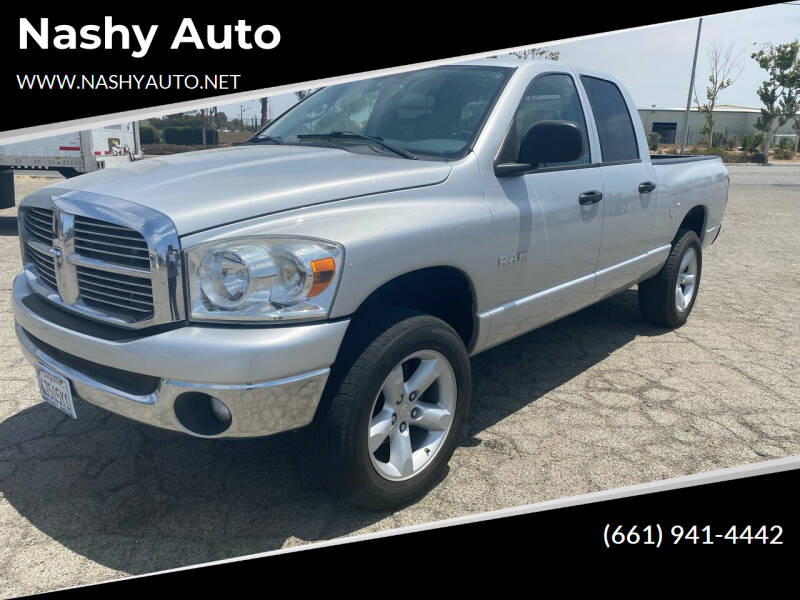 2008 Dodge Ram Pickup 1500 for sale at Nashy Auto in Lancaster CA