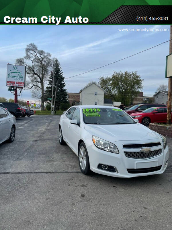 2013 Chevrolet Malibu for sale at Cream City Auto in Milwaukee WI