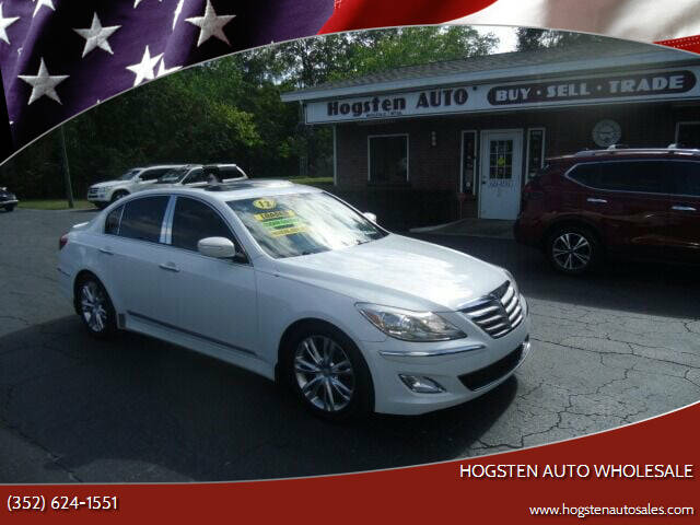 2012 Hyundai Genesis for sale at HOGSTEN AUTO WHOLESALE in Ocala FL