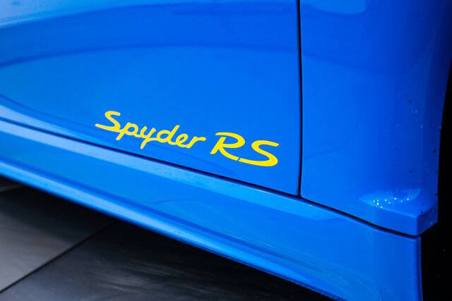 2024 Porsche 718 Boxster Spyder RS