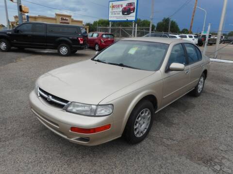 1997 Nissan Maxima for sale at AUGE'S SALES AND SERVICE in Belen NM