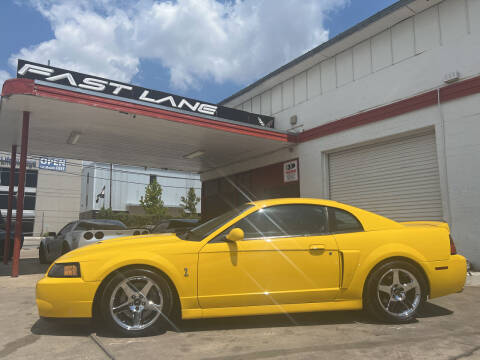2004 Ford Mustang SVT Cobra for sale at FAST LANE AUTO SALES in San Antonio TX