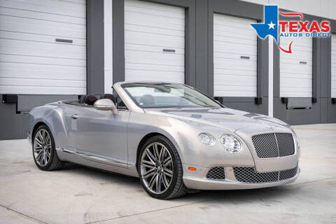 2014 Bentley Continental GT Speed