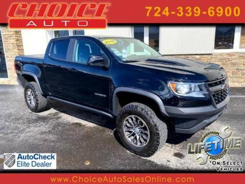 2018 Chevrolet Colorado for sale at CHOICE AUTO SALES in Murrysville PA