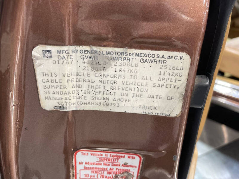 1987 GMC Caballero