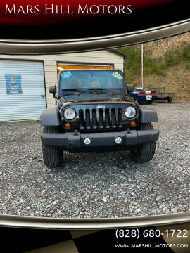 2011 Jeep Wrangler Unlimited for sale at Mars Hill Motors in Mars Hill NC