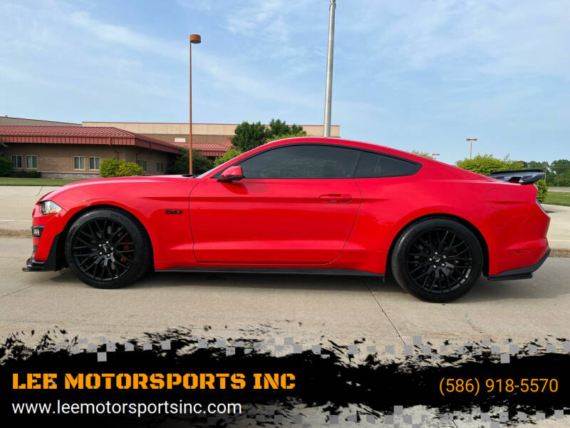 2018 Ford Mustang for sale at LEE MOTORSPORTS INC in Mount Clemens MI