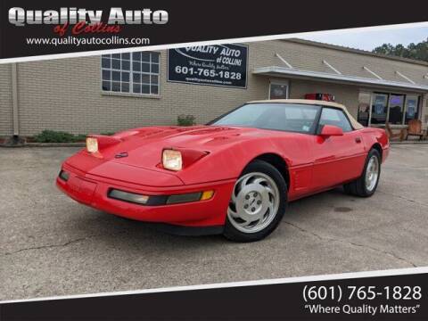 1995 Chevrolet Corvette for sale at Quality Auto of Collins in Collins MS