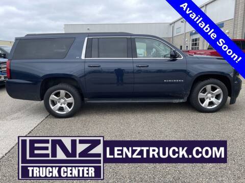 2017 Chevrolet Suburban for sale at LENZ TRUCK CENTER in Fond Du Lac WI