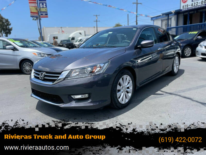 2015 Honda Accord for sale at Rivieras Truck and Auto Group in Chula Vista CA