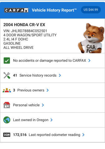 2004 Honda CR-V EX
