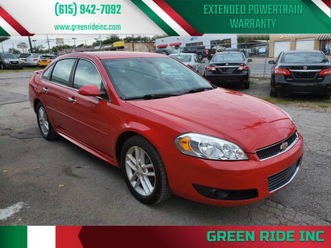 2013 Chevrolet Impala for sale at Green Ride Inc in Nashville TN