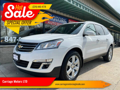 2017 Chevrolet Traverse for sale at Carriage Motors LTD in Ingleside IL