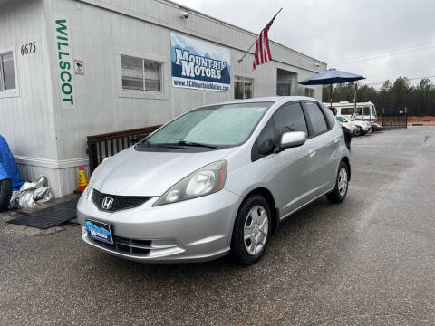 2013 Honda Fit for sale at Mountain Motors LLC in Spartanburg SC