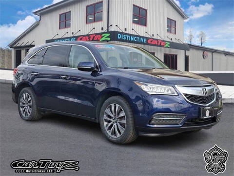 2016 Acura MDX for sale at Distinctive Car Toyz in Egg Harbor Township NJ