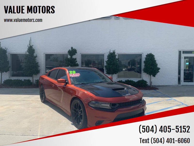 2020 Dodge Charger for sale at VALUE MOTORS in Marrero LA