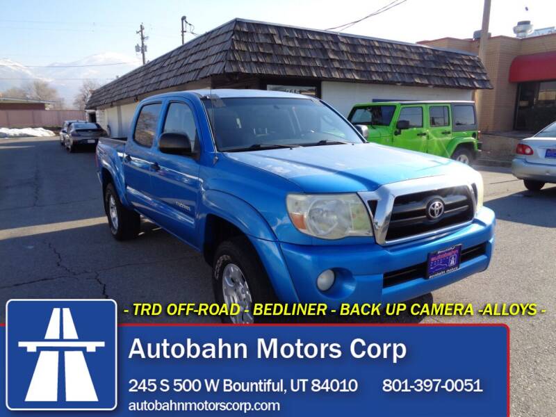 2008 Toyota Tacoma for sale at Autobahn Motors Corp in Bountiful UT