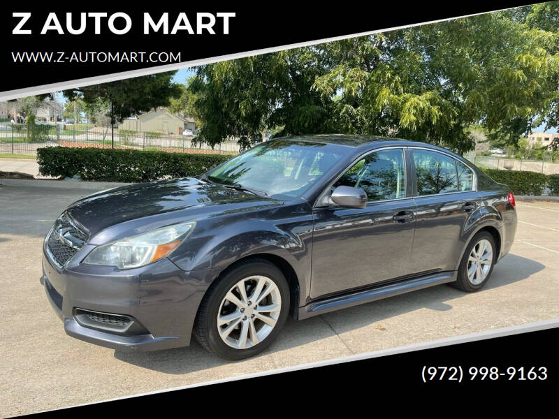 2013 Subaru Legacy for sale at Z AUTO MART in Lewisville TX