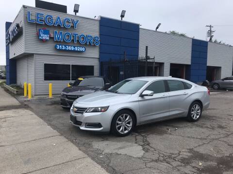 2016 Chevrolet Impala for sale at Legacy Motors in Detroit MI
