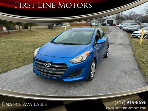 2017 Hyundai Elantra GT for sale at First Line Motors in Jamestown IN