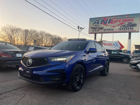 2021 Acura RDX for sale at ANF AUTO FINANCE in Houston TX