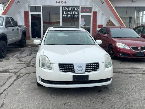 2006 Nissan Maxima for sale at AJ'S MOTORS in Omaha NE