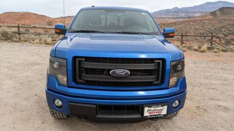 2014 Ford F-150 for sale at Boulevard Motors in Saint George UT