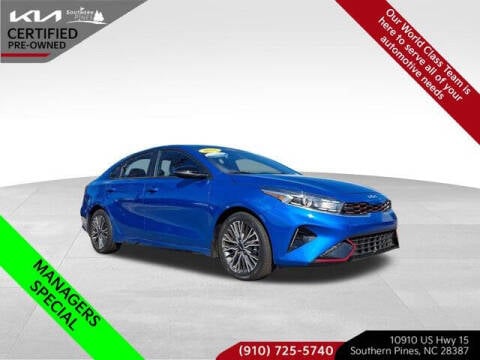 2023 Kia Forte for sale at PHIL SMITH AUTOMOTIVE GROUP - Pinehurst Nissan Kia in Southern Pines NC