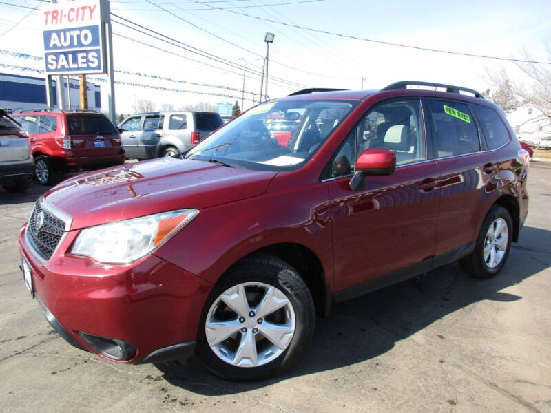 2014 Subaru Forester for sale at TRI CITY AUTO SALES LLC in Menasha WI