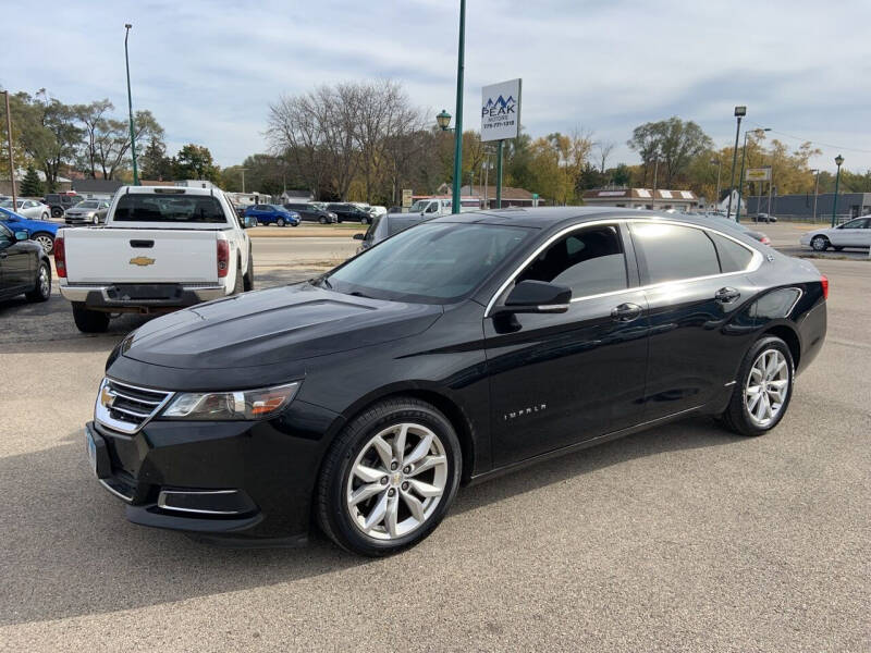 2017 Chevrolet Impala for sale at Peak Motors in Loves Park IL